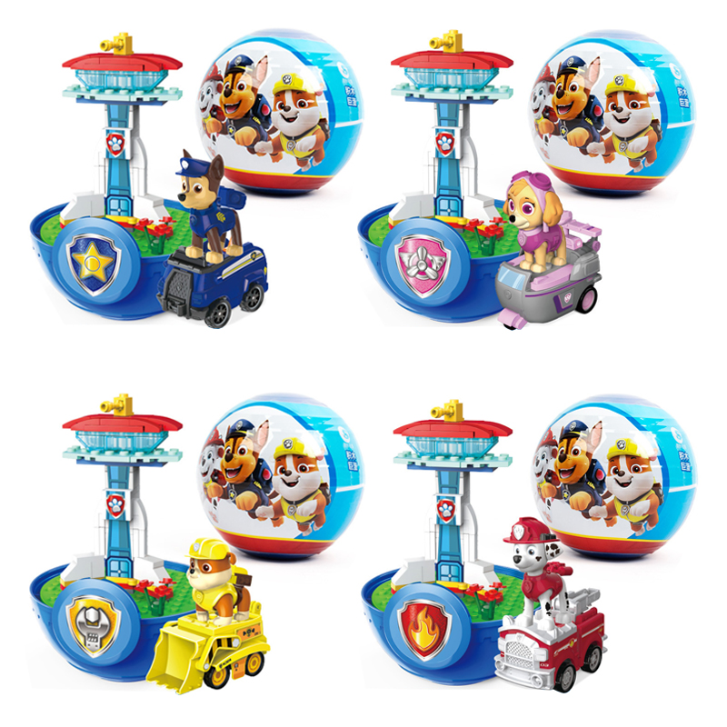 Kids First Education - Mainan Paw Patrol Telur Putar Besar