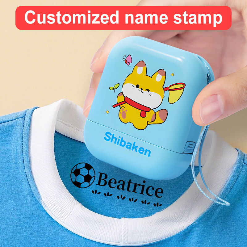 Kids Education Name - ‌ Kit Stempel Nama Kustom -