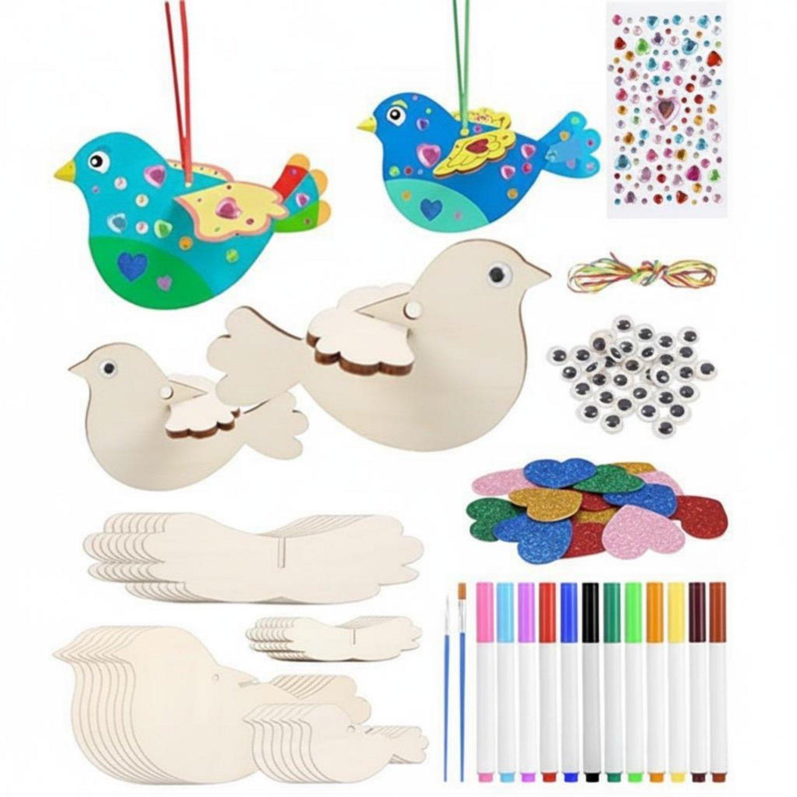 Kit Kerajinan Ornamen Burung K - Kids Education Activities ulasan dan harga