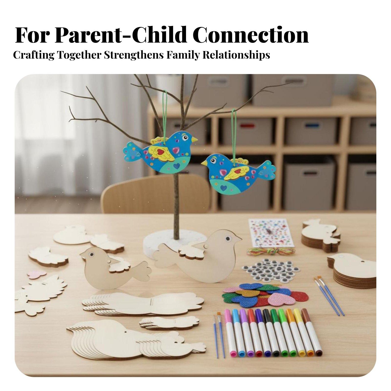 Kit Kerajinan Ornamen Burung K - Kids Education Activities ulasan dan harga