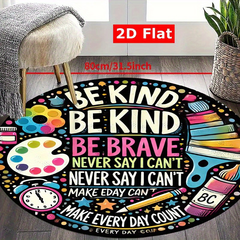 Be Kind Be Brave Kutipan Motiv - Kids Education Motivation ulasan dan harga
