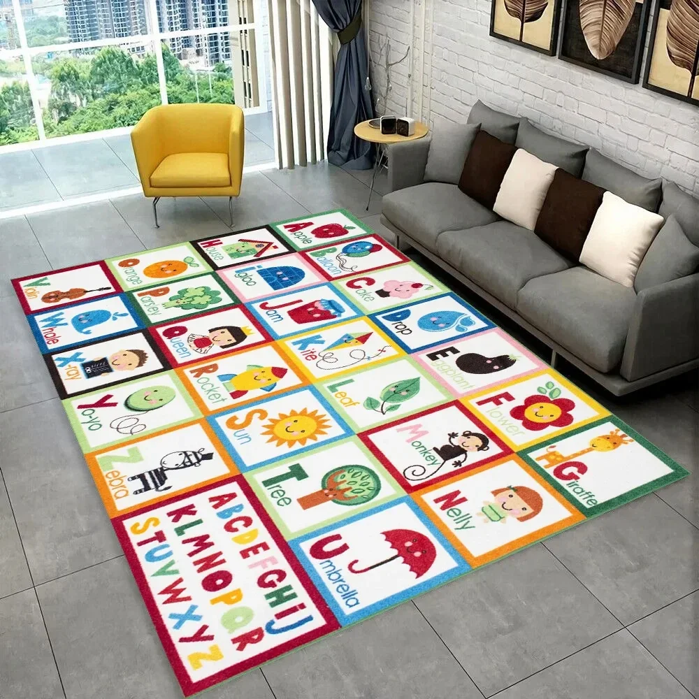Karpet Alfabet Kartun ABC untu - Abc Kids Early Education ulasan dan harga