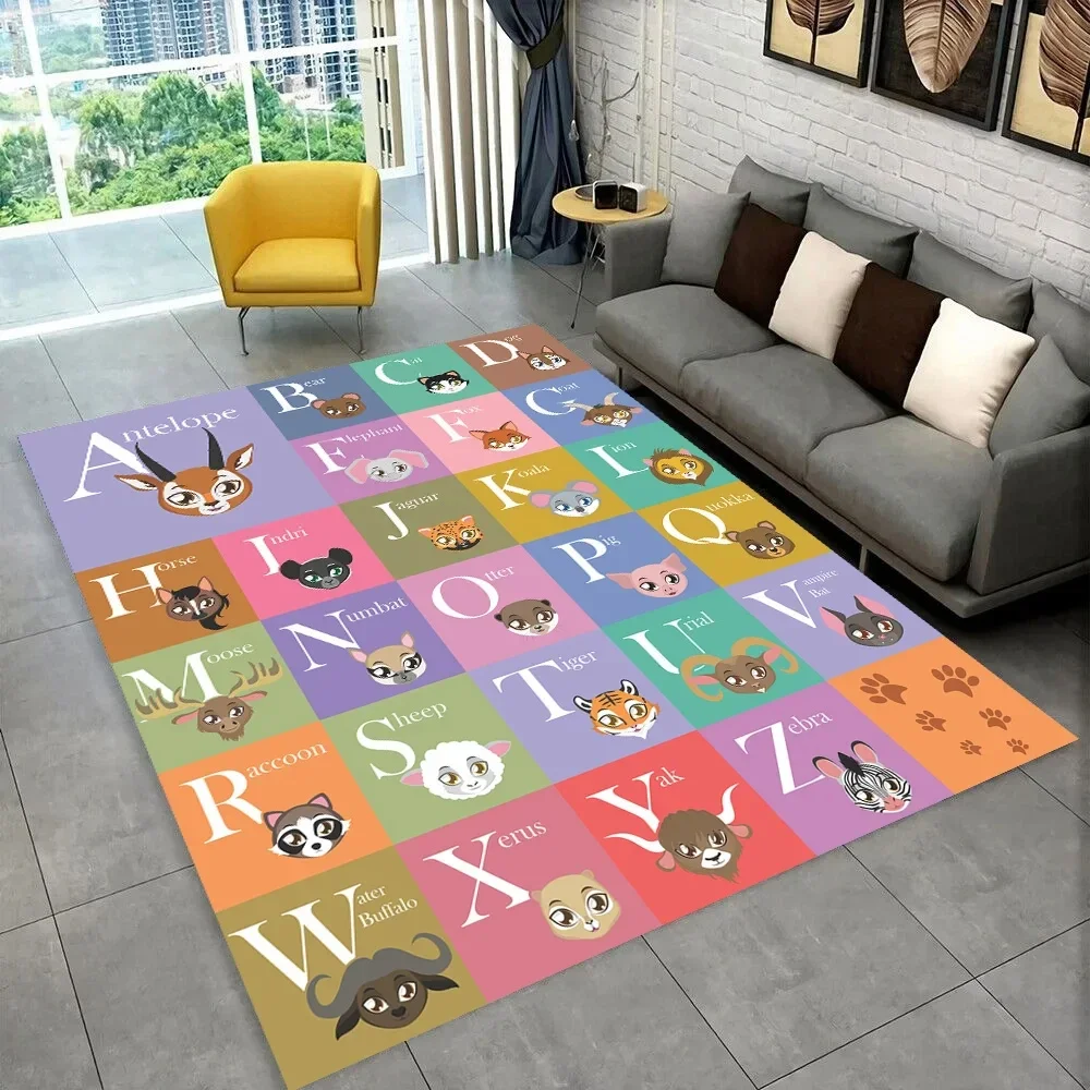 Karpet Alfabet Kartun ABC untu - Abc Kids Early Education ulasan dan harga