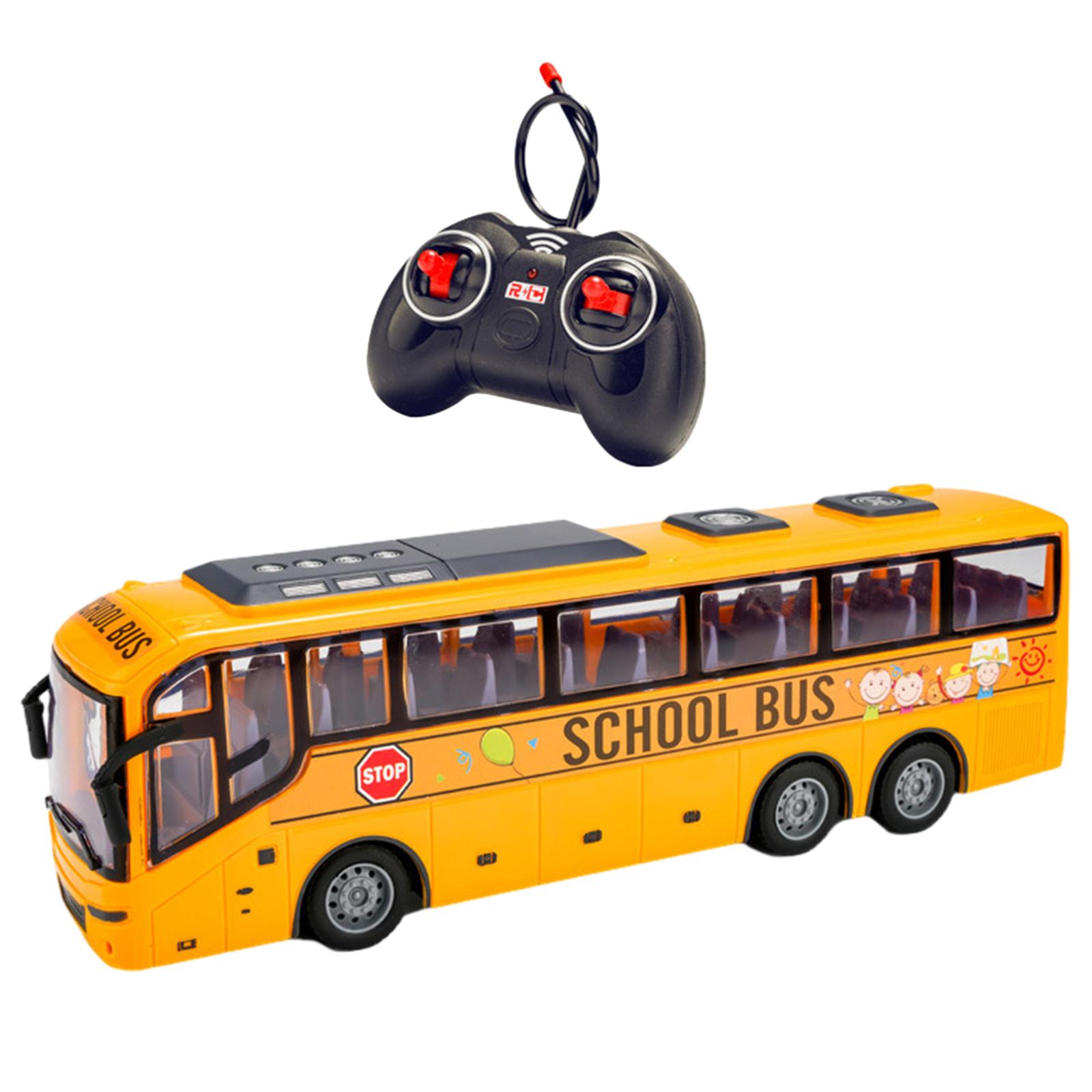 Bus Remote Control dengan Lamp - Kids Education Channel ulasan dan harga