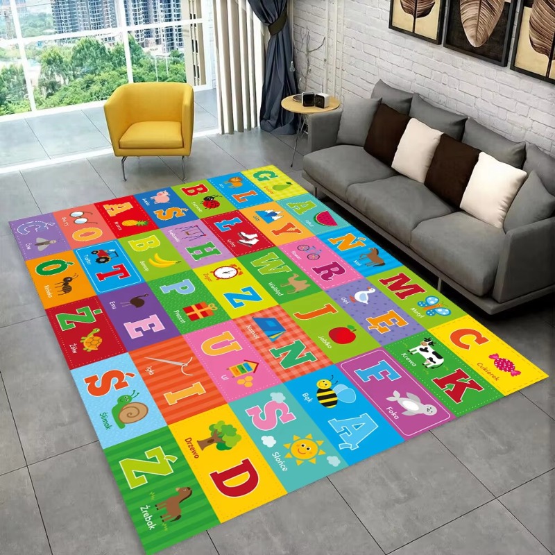 Karpet Alfabet Kartun ABC untu - Abc Kids Early Education ulasan dan harga