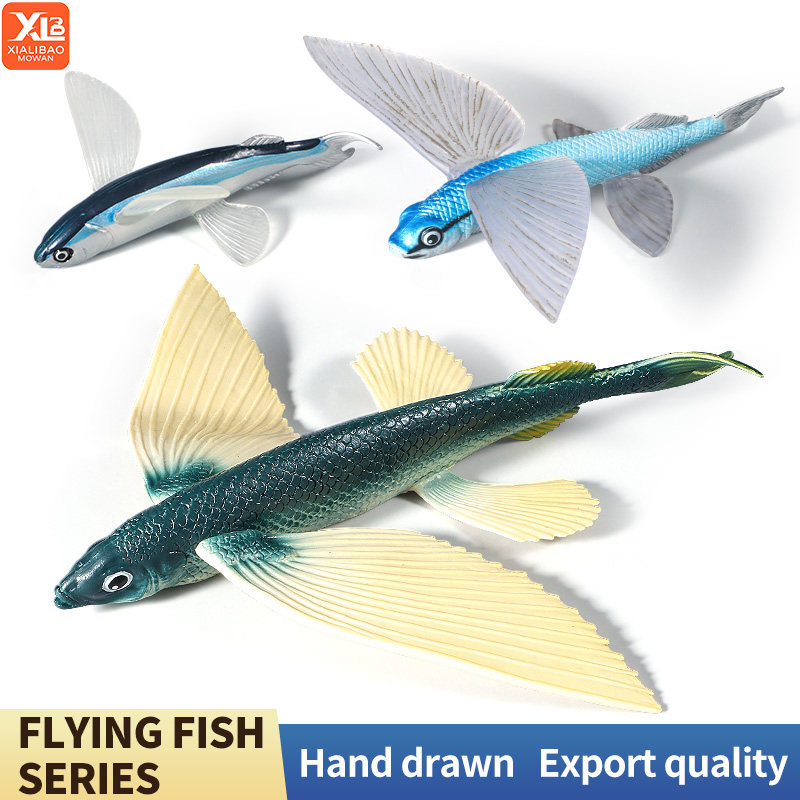 Set Figur Aksi Ikan Terbang Du - Kids First Education ulasan dan harga