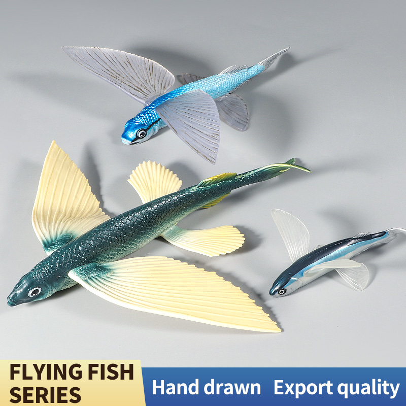 Set Figur Aksi Ikan Terbang Du - Kids First Education ulasan dan harga