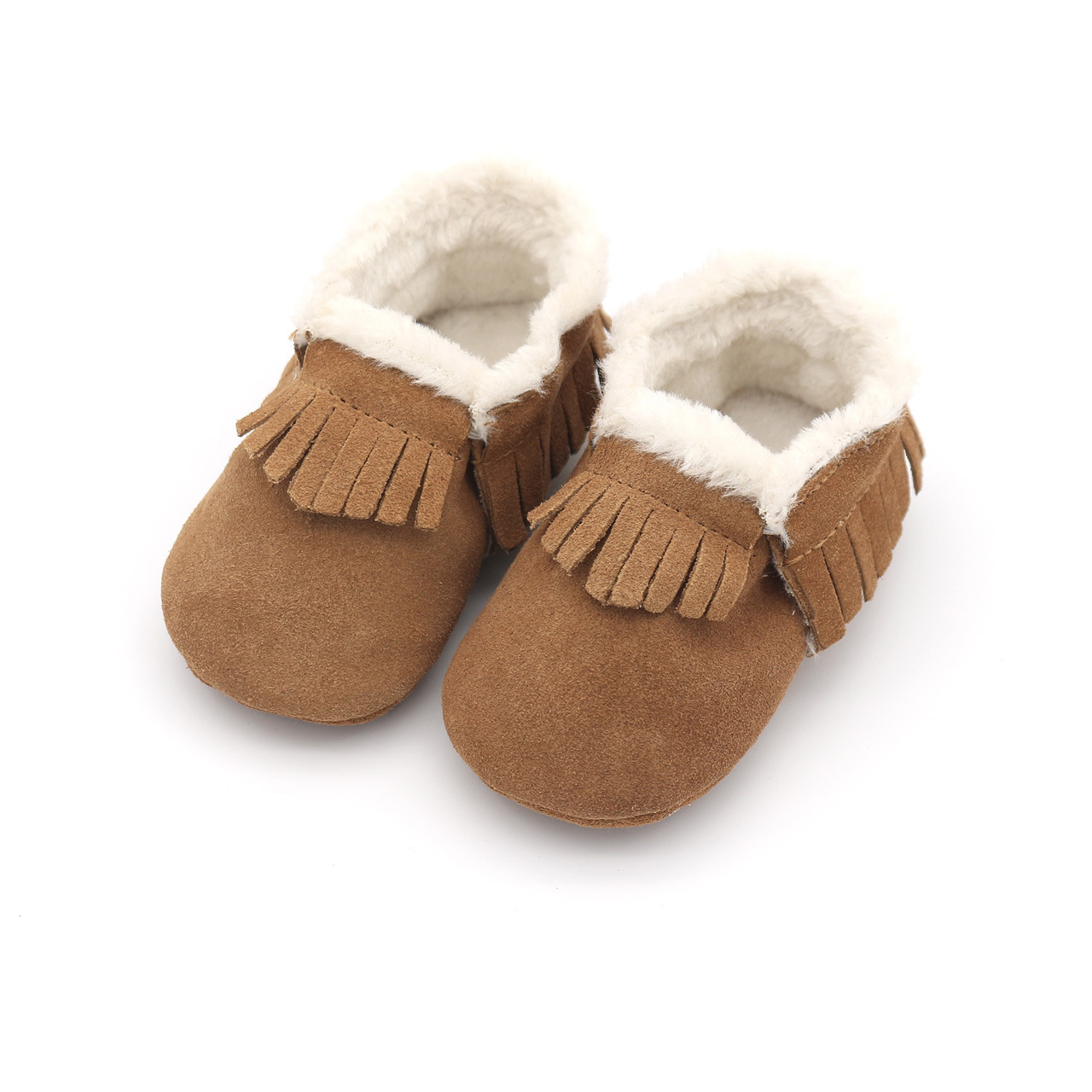 Sepatu Crib kulit bayi kasual, - Kids First Education ulasan dan harga