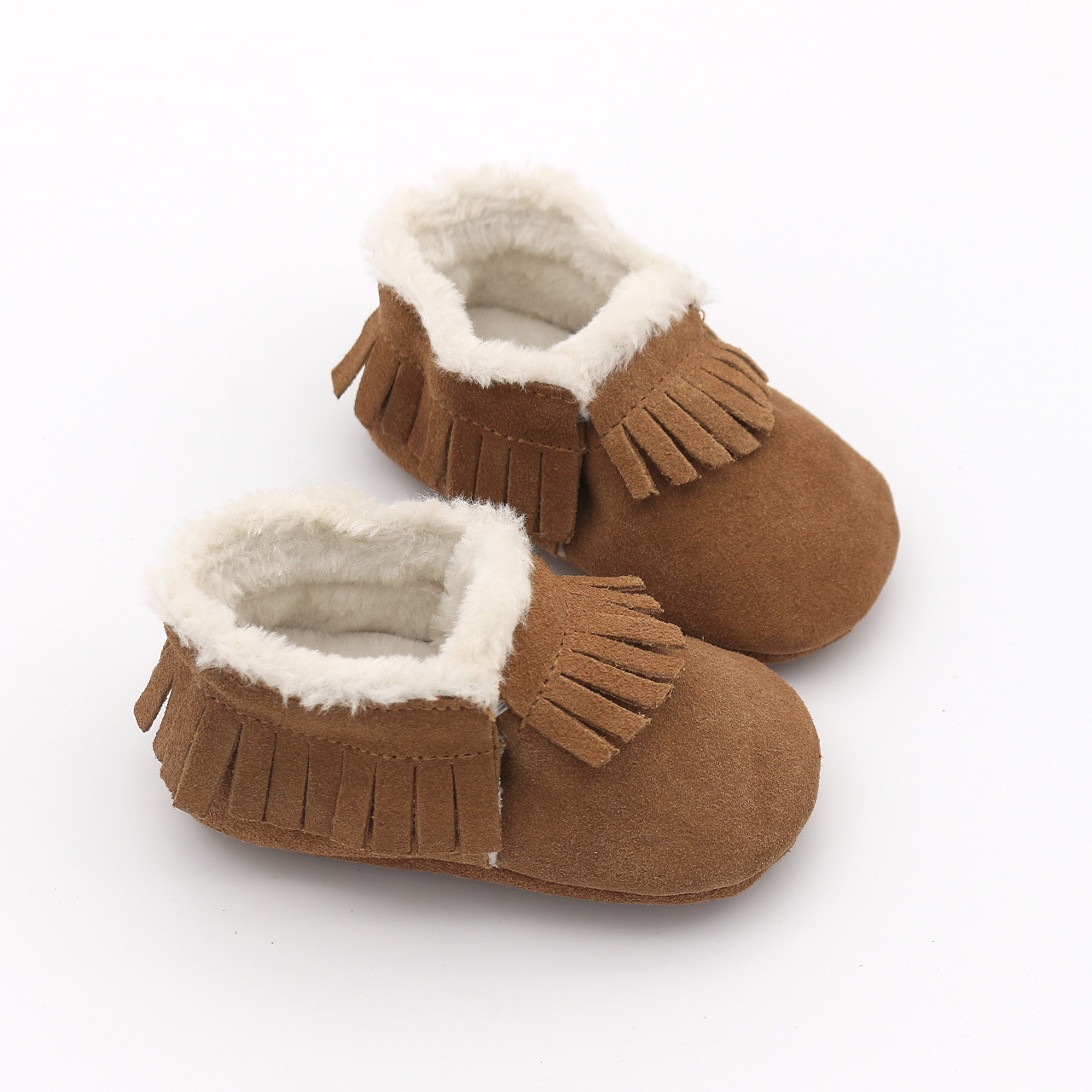 Sepatu Crib kulit bayi kasual, - Kids First Education ulasan dan harga